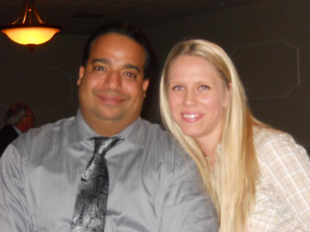 Giancarlo Rodriguez with Melissa Hensel